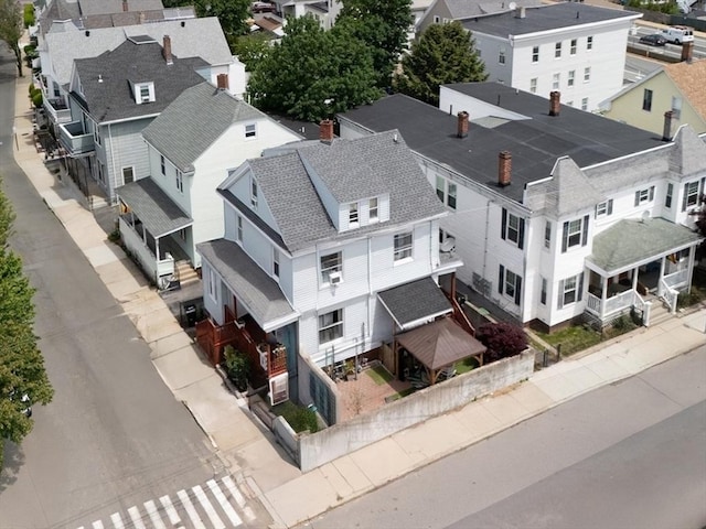 59 Bonair St, Somerville, MA 02145 - aerial perspective of suburban area