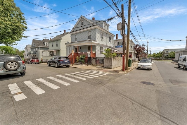 59 Bonair St, Somerville, MA 02145 - view of asphalt road with sidewalks and curbs