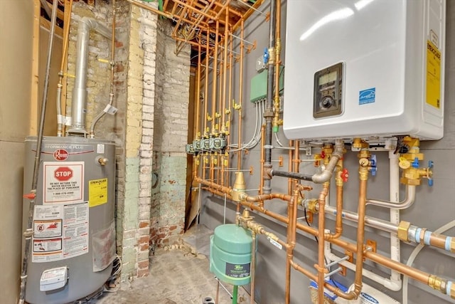 59 Bonair St, Somerville, MA 02145 - utilities featuring gas water heater and water heater