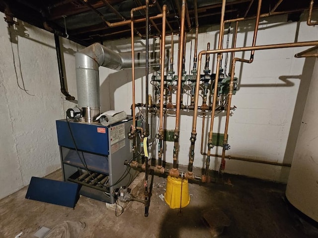 utilities with a heating unit