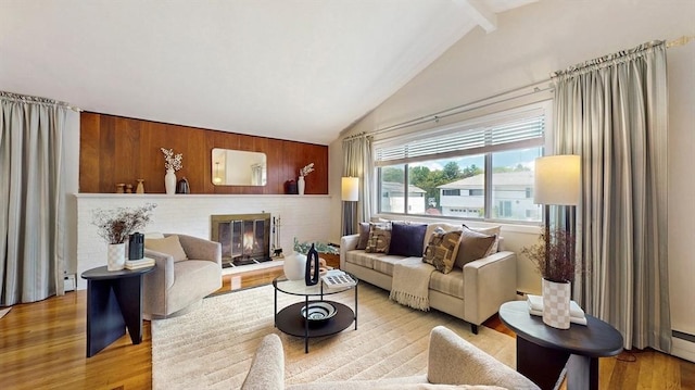 41 Lee Rd, Needham, MA 02494 - living room with wood finished floors and a fireplace