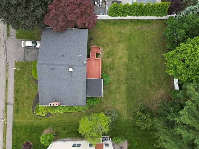 41 Lee Rd, Needham, MA 02494 - aerial view of property and surrounding area