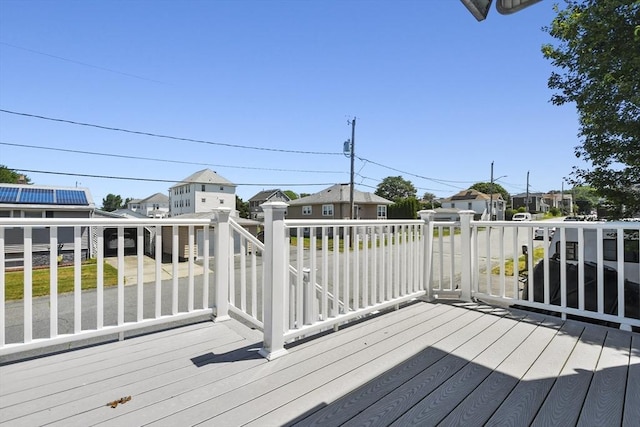27 Whittier St, Fall River, MA 02724 - deck with a residential view