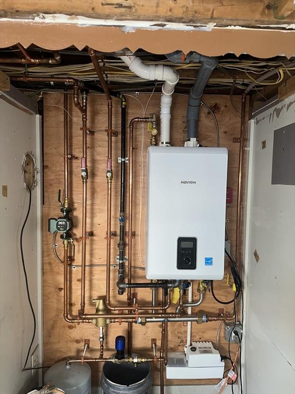 27 Whittier St, Fall River, MA 02724 - utilities with water heater