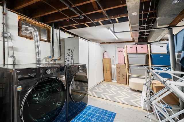 11 Netta Rd, Dedham, MA 02026 - washroom featuring separate washer and dryer