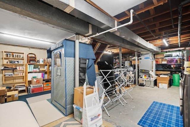 11 Netta Rd, Dedham, MA 02026 - unfinished below grade area featuring water heater