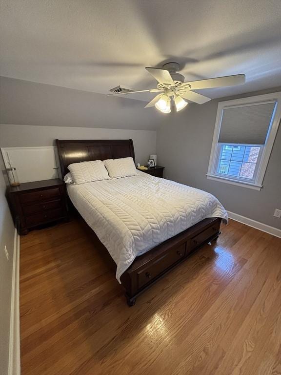259 Gillette Ave, Springfield, MA 01118 - bedroom featuring wood finished floors, ceiling fan, and baseboards