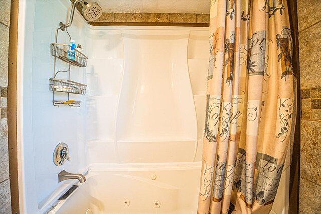 214 Hovenden Ave, Brockton, MA 02302 - full bath with a combined bath / shower with jetted tub