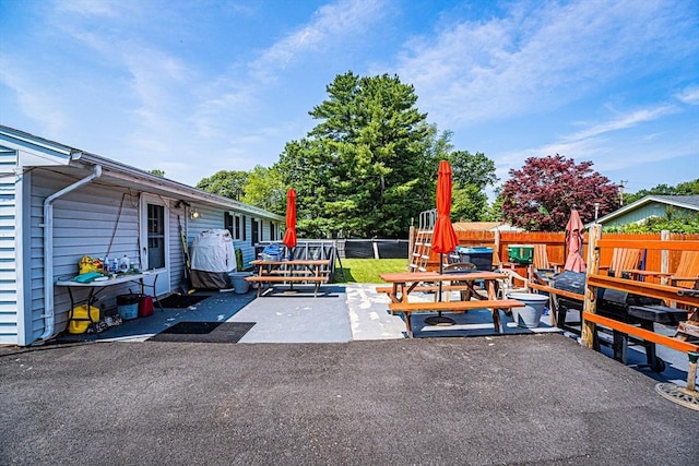 214 Hovenden Ave, Brockton, MA 02302 - view of patio