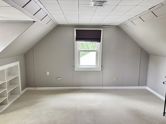169 Beauchamp Ter, Chicopee, MA 01020 - additional living space with carpet and vaulted ceiling