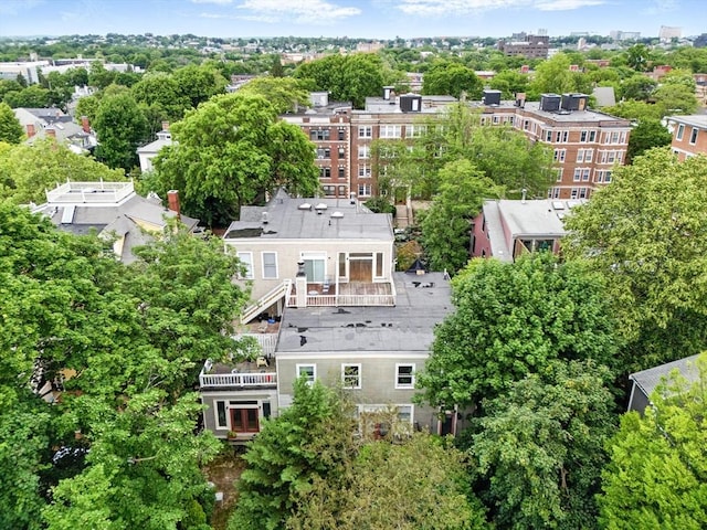338 Harvard St Unit 1, Cambridge, MA 02139 - aerial view