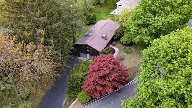 view of subject property
