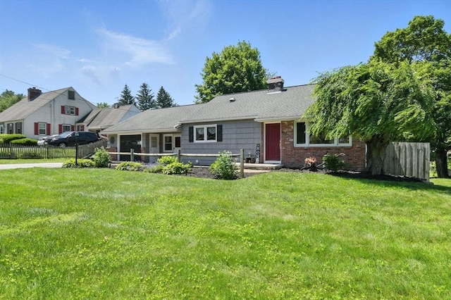 683 Rogers Ave, West Springfield, MA 01089 - view of front of property featuring a chimney and brick siding
