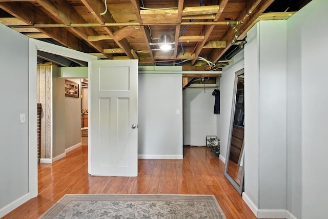 683 Rogers Ave, West Springfield, MA 01089 - finished below grade area with wood finished floors and baseboards