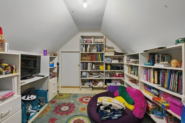 7 Alder Way Unit 7, Bedford, MA 01730 - rec room featuring vaulted ceiling