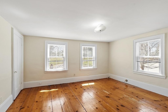 301 S Main, Haverhill, MA 01835 - spare room featuring baseboards and light wood-style flooring