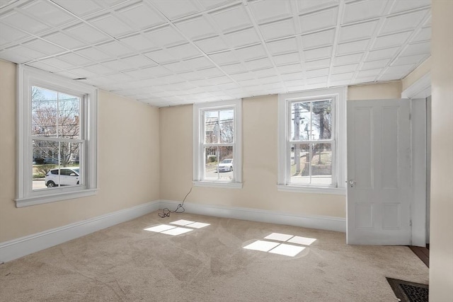 301 S Main, Haverhill, MA 01835 - interior space with a healthy amount of sunlight, baseboards, and carpet flooring