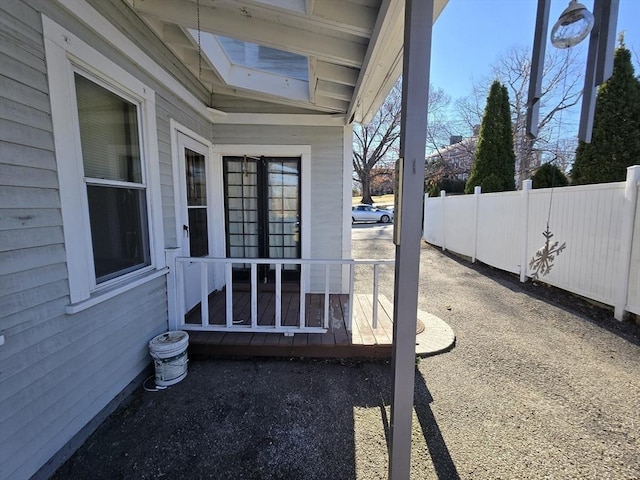 301 S Main, Haverhill, MA 01835 - view of patio with fence