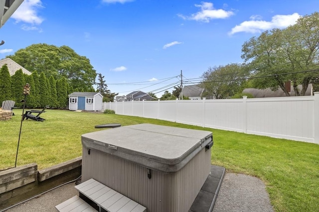 1137 Ferry St, Marshfield, MA 02050 - view of yard with a hot tub