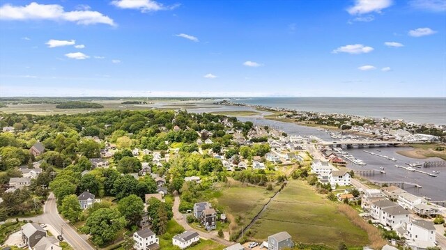 1137 Ferry St, Marshfield, MA 02050 - aerial view of property and surrounding area featuring a nearby body of water