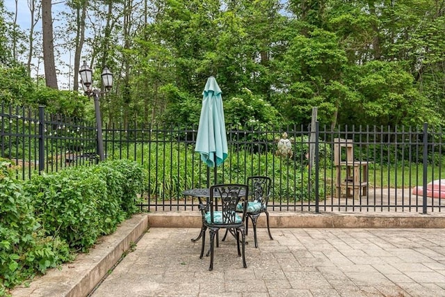 2 Orchard St, Berkley, MA 02779 - view of patio
