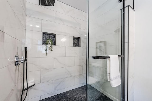 438 Granite St, Worcester, MA 01604 - full bath featuring tiled shower