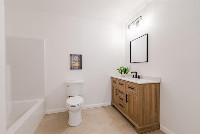 438 Granite St, Worcester, MA 01604 - bathroom with vanity, tile patterned flooring, and a bathtub