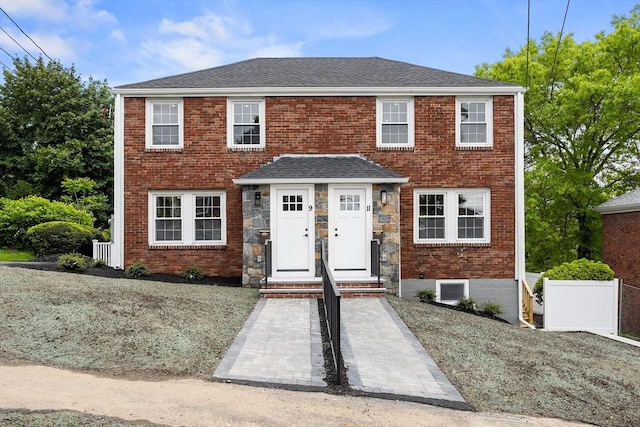 11 Bishop Rd Unit 11, Quincy, MA 02170 - view of front of home featuring brick siding