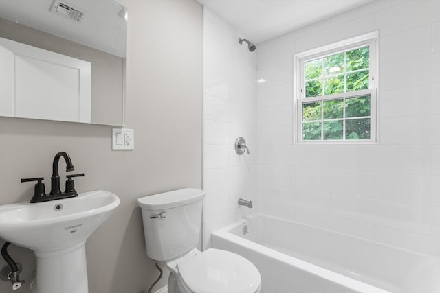 11 Bishop Rd Unit 11, Quincy, MA 02170 - full bathroom with toilet, shower / tub combination, and a sink