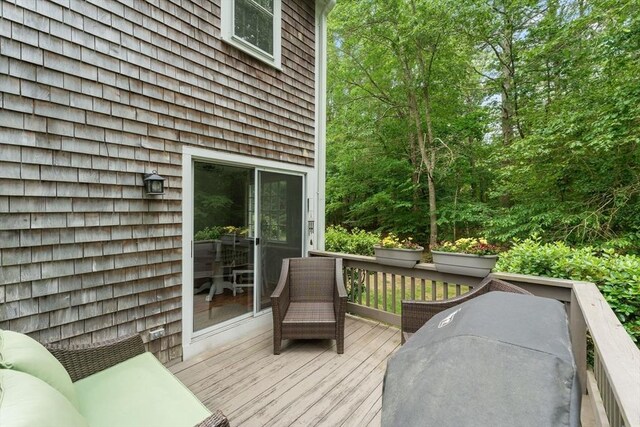 2 Colonial Dr Unit 2, Norton, MA 02766 - view of wooden deck