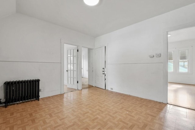 619 Crescent St, Brockton, MA 02302 - unfurnished living room featuring radiator