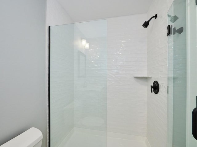 223 Saratoga St Unit U203, Boston, MA 02128 - bathroom featuring toilet and a shower stall
