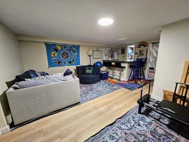 12 Sutton Ct Unit 12, Amherst, MA 01002 - living area with wood finished floors