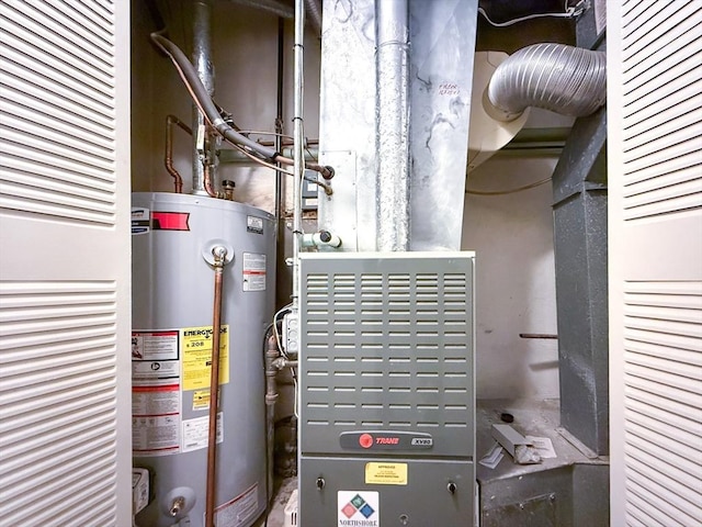 6 Loring Hills Ave Unit G4, Salem, MA 01970 - utility room with gas water heater and a heating unit