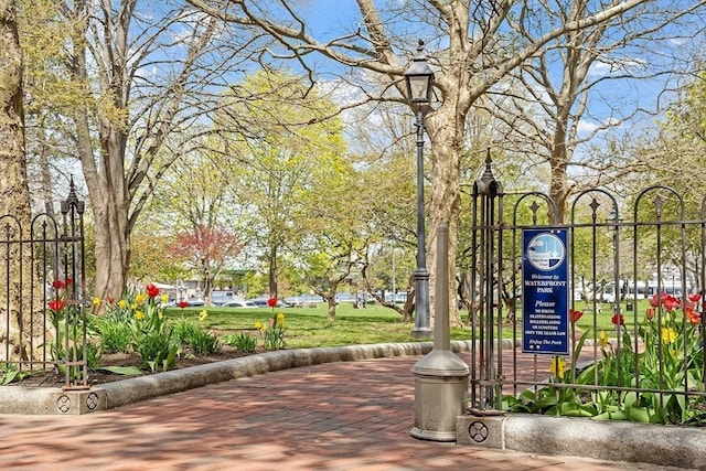 view of community