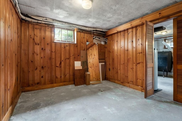 15 Janet Rd, Arlington, MA 02474 - below grade area featuring heating fuel and wooden walls