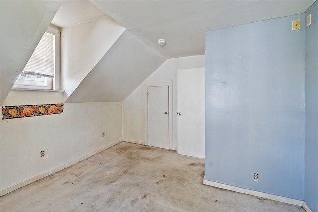 22 Taylor St Unit 1, Gloucester, MA 01930 - additional living space with lofted ceiling and baseboards