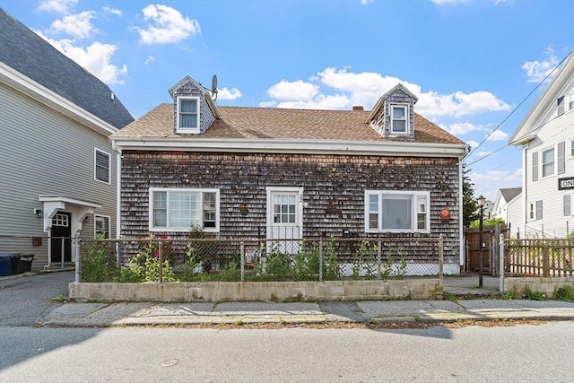 22 Taylor St Unit 1, Gloucester, MA 01930 - view of front of property with a shingled roof