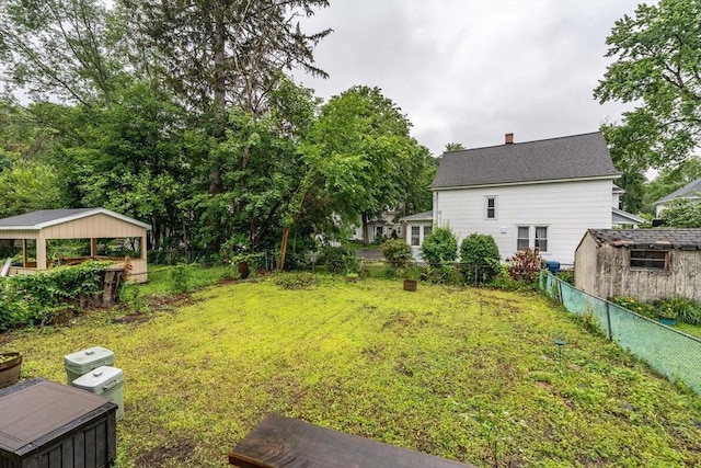 58 Field St, West Springfield, MA 01089 - view of yard with a gazebo