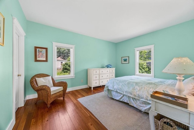 25 Richard Ln, Eastham, MA 02642 - bedroom with multiple windows and hardwood / wood-style floors
