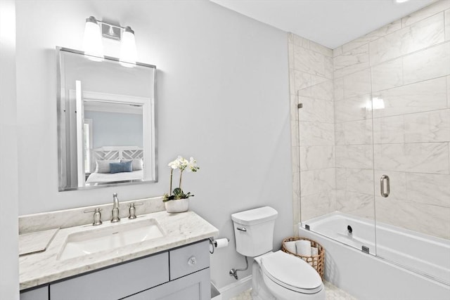 90 Chittenden Ln Unit 90, Cohasset, MA 02025 - ensuite bathroom featuring vanity and enclosed tub / shower combo