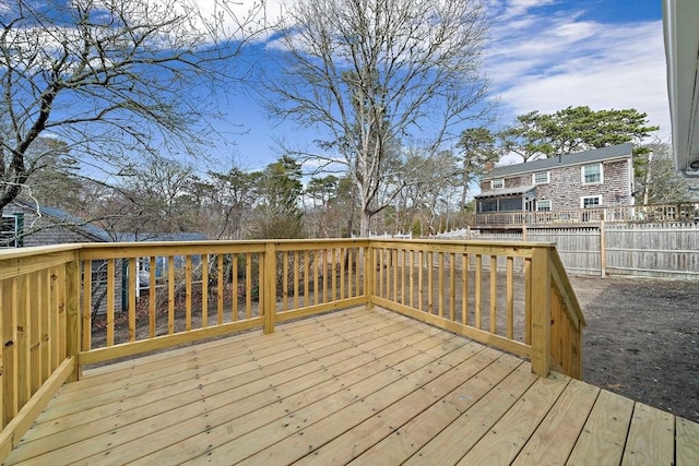 6 Raintree Rd, Dennis, MA 02639 - view of wooden deck