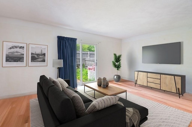 1 Charles St Unit W, Reading, MA 01867 - living room featuring wood finished floors