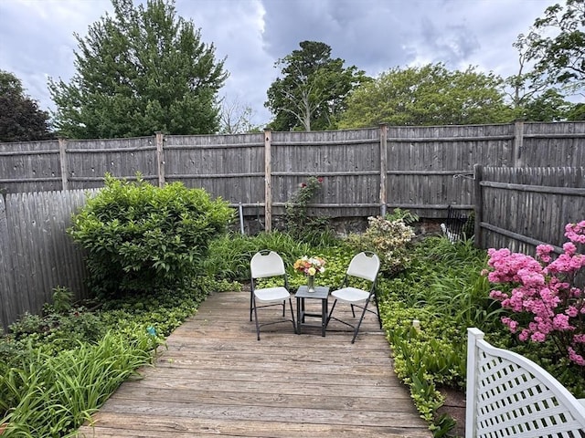 1 Charles St Unit W, Reading, MA 01867 - view of deck