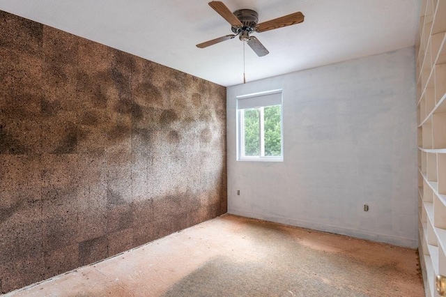 1 Charles St Unit W, Reading, MA 01867 - unfurnished room with a ceiling fan