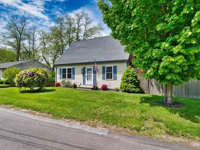 56 Gatehouse Dr, Fall River, MA 02720 - cape cod-style house with roof with shingles