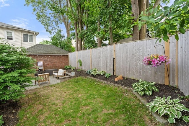 26 Edgebrook Rd, Boston, MA 02132 - fenced backyard featuring a patio area