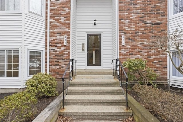 121 Tall Oaks Dr Unit F, Weymouth, MA 02190 - property entrance featuring brick siding