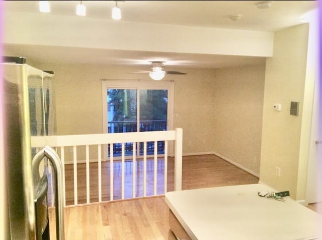 121 Tall Oaks Dr Unit F, Weymouth, MA 02190 - hall with wood finished floors