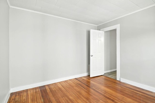 12-14 Kendall St, Springfield, MA 01104 - unfurnished room with crown molding, baseboards, and wood finished floors